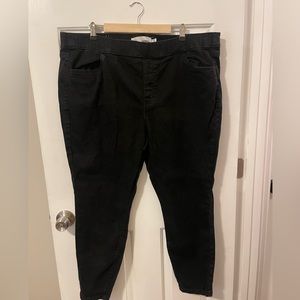 Sonoma Black Jeggings